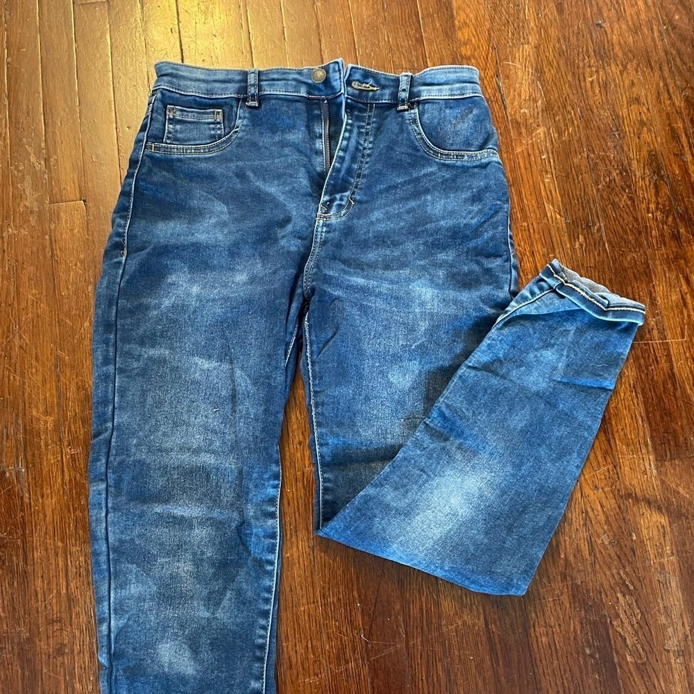 Asos acid wash skinny jeans